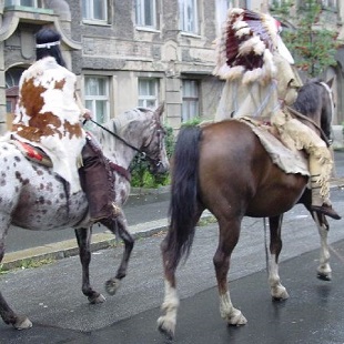Der Tag der Sachsen 2001 in Zittau.