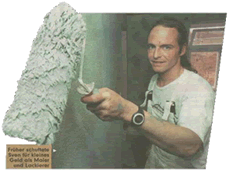 Sven Heine als Maler